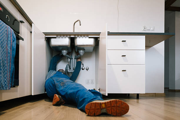 Professional Drain Cleaning technician working in Blythe, CA